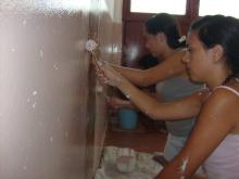 Servicio en la Escuela de Barrio Tío Rolo